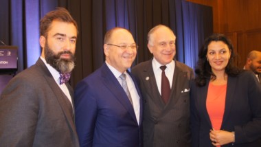 Ukrainian Jewish Encounter and World Jewish Congress hold memorial dinner devoted to the 75th anniversary of the tragedy of Babyn Yar, Kiev, Sept 28, 2016